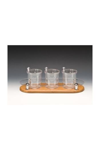 Zicco Condiment Stand Sauce Bowl Jam Bowl Polycarbonate 0.75 Liter