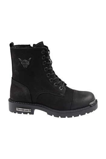 Hammer Jack Ανδρικές μπότες από γνήσιο δέρμα 17600 Black Nubuck
