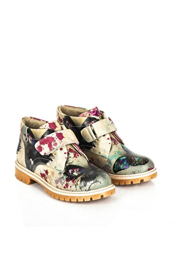 Streetfly Colorful Women's Boots Mdert-253