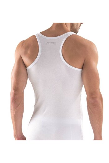 Blackspade Men's Sports Athlete Camisole 9340 - White