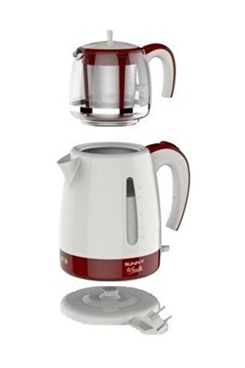 Sunny Lateafe Electric Tea Maker Pls Claret Red