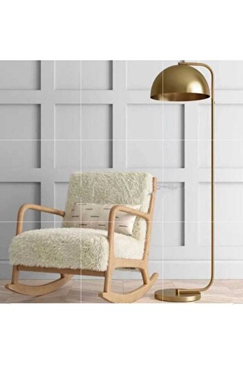 Rsylight Retro Metal Dekoratif Eskitme Kaplama Rustik Mafsallı Başlık Köşe Lambası Lambader Başlık Çap:35 Cm