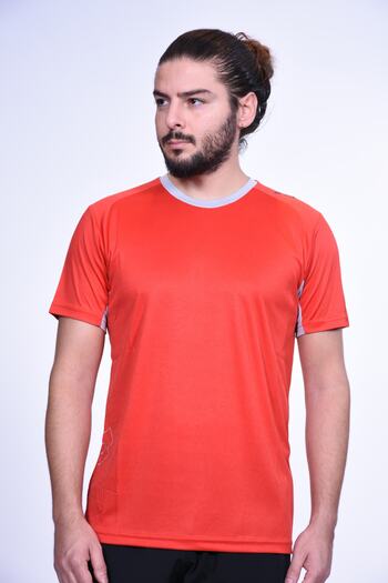 Lotto T-shirt Men's T-shirt Axel Logo Pl N1104 Red/l.grey/black