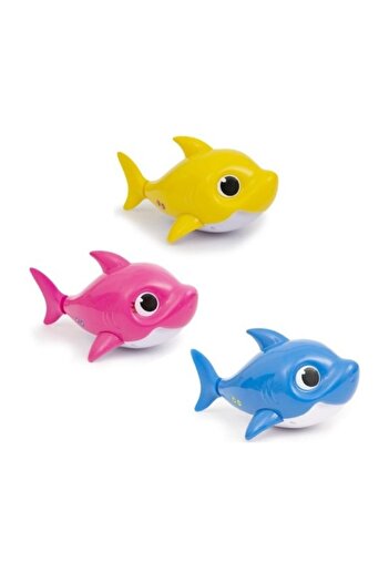 GIOCHI PREZIOSI Baby Shark Yüzen ve Sesli Figür Banyo Oyuncağı Sarı