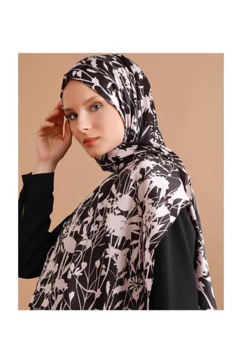 Differenza Silky Fabric Shadow Rose Black & Mink