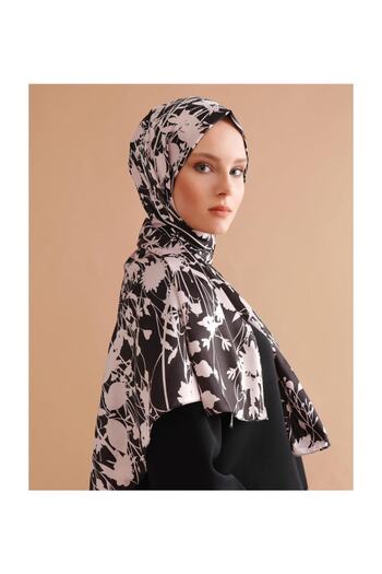Differenza Silky Fabric Shadow Rose Black & Mink