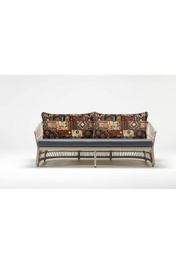 AYPETEKS Ethnic Pattern Piping Throw Pillow Case Back Throw Pillow Large Seat Cushion Large Size Sofa Pillow Case