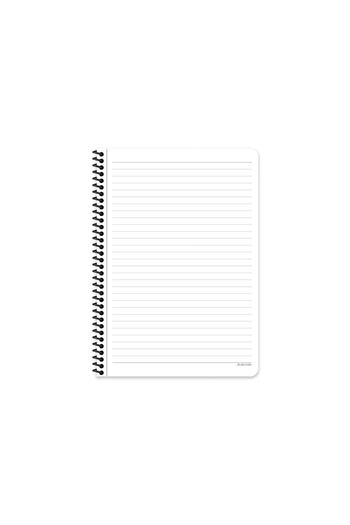 KESKİN COLOR LINE 16x22 CM 80 FOI CARNET DE NOTE CU CAPAC DE PLASTIC 60 GRAME FOI ALBE PUANTIE