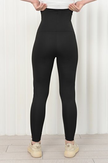SAUNA SUIT Θερμικό κολάν και νεοπρένιο με ψηλή μέση - Σετ αθλητικό περικάρπιο και διάδρομος 3