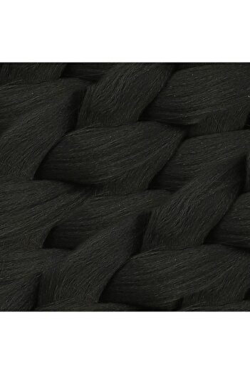 KONAK PERUK Synthetic Braiding Hair Esperer 100 Gr- Black