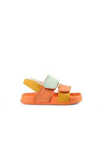 Vicco Krixi Unisex Kids Orange Anatomical Sandals