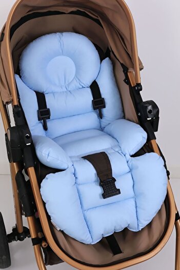 Umaybebek Orthopedic Baby Stroller Cushion with Waist Support, Cotton Fabric - Original Product