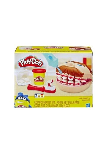 Play Doh Dentist Set 2 Colors Dough Teeth Mold and Apparatus