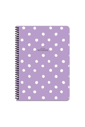 KESKİN COLOR LINE 16x22 CM 80 FOI CARNET DE NOTE CU CAPAC DE PLASTIC 60 GRAME FOI ALBE PUANTIE