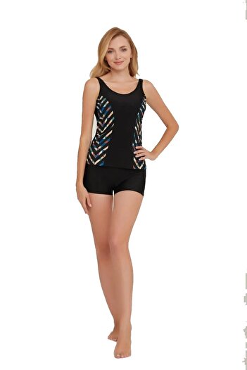 Adasea Swimsuit with Shorts 3174