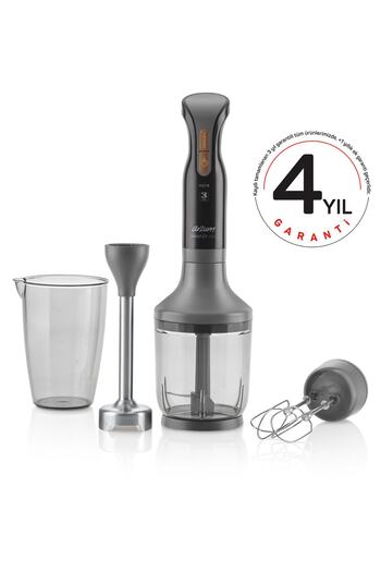 Arzum Prostick Ergonomic Hand Blender Set 1500 W Black - Ar1014