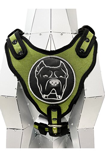 Tasma Market Khaki Cane Corso Dog Breast Collar Breast Collar