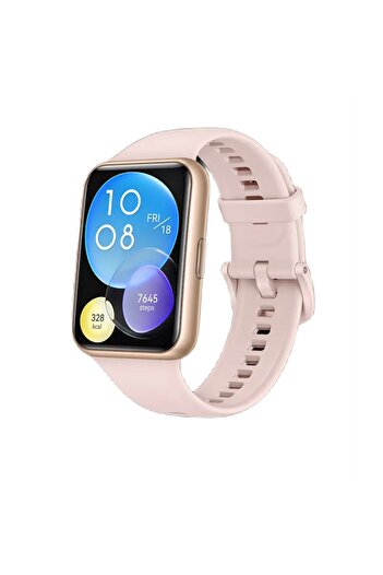 Nezih Case Huawei Watch Fit 2 Compatible Sports Gel Silicone Band Cream