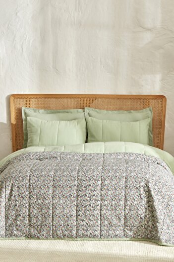 Karaca Home Anna Single Muslin Summer Comfort Green