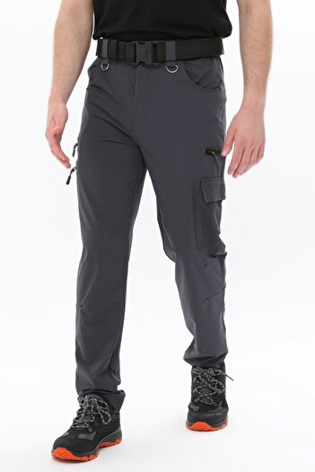 GHASSY CO. Erkek Tactical Hızlı Kuruma Kargo Cepli Pantolon Hafif Yürüyüş 7 Cepli Outdoor Pantolon