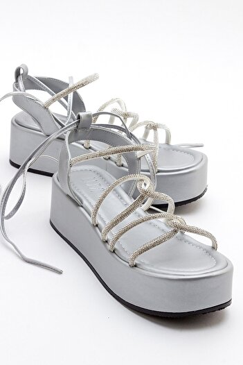 Luvi TITAN Gray Stone Women's Sandals