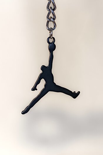 COSİTA Black Basketball Player Figure Keychain