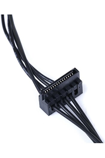 Alfais 4852 Mini 4 Pin 2x Sata Ssd Power Supply Anakart Hdd Güç Kablosu