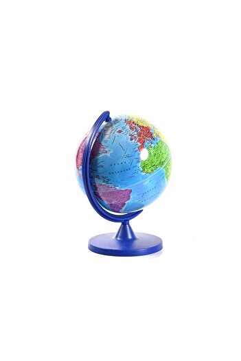 Artı Işıksız 7 Renkli Dünya Küre ( Yerküre ) 16 Cm
