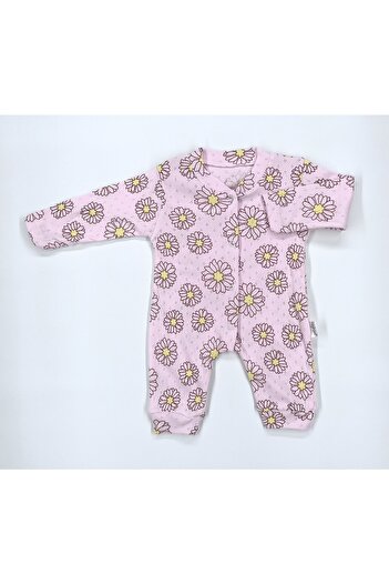 Nayinom Hobbe Baby Daisy Patterned Jumpsuit 1-3-6 Months