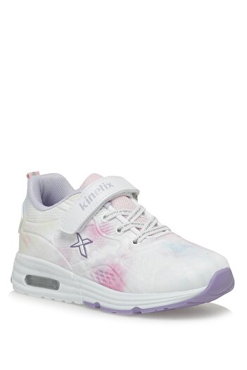 Kinetix BROWN 3FX White Girls' Sports Shoes