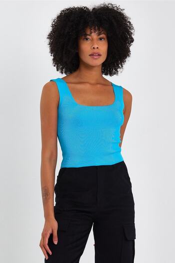 ALEXANDERGARDI ALEXANDERGARDİ SQUARE COLLAR CROP ATHLETE (A90779-S)