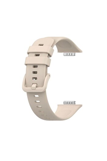 Nezih Case Huawei Watch Fit 2 Compatible Sports Gel Silicone Band Cream