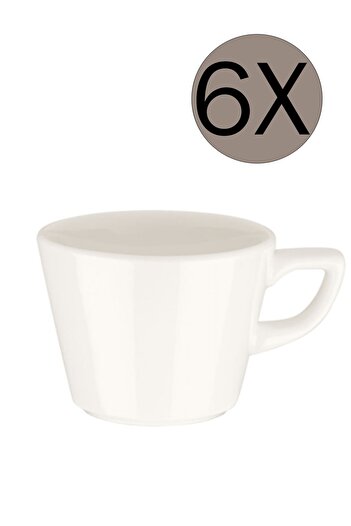 Bonna Porselen Core Coffee 180 CC Cup - Set of 6 Cor180kf