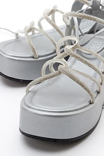 Luvi TITAN Gray Stone Women's Sandals