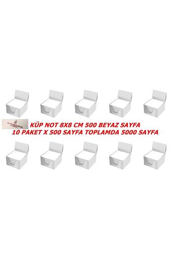 SEYFİKİRTASİYE 8X8 CM UMUR CUBE NOTE 500 PAGES X 10 PACKAGES TOTAL 5000 PAGES