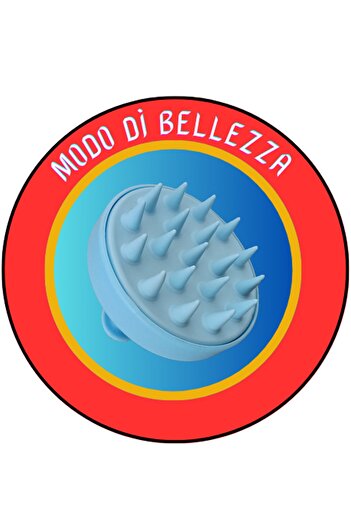 Modo Di Bellezza Βούρτσα περιποίησης μαλλιών, βούρτσα μασάζ για το τριχωτό της κεφαλής και μασάζ μαλλιών με σιλικόνη