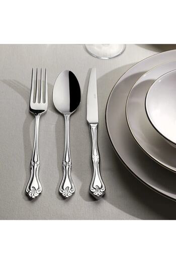 Nehir Lalezar Cutlery Set - 42 Pcs. Spoon and Fork Set