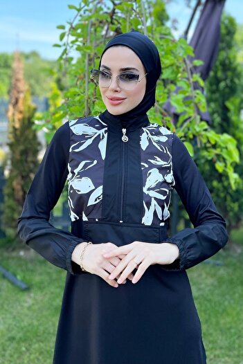 Remsa Mayo Ολόσωμο μαγιό Hijab Sınny 8025 Μαύρο