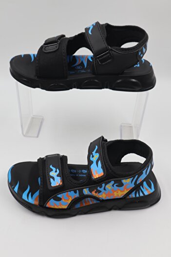 nazenintasarımlar CHILDREN'S COMFORTABLE LIGHTWEIGHT VELCOPLE SOFT DAILY SANDALS