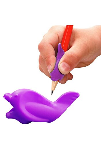 Dekor Loft Pencil Grip Silicone Right Hand Fish Shaped Easy Pen Grip