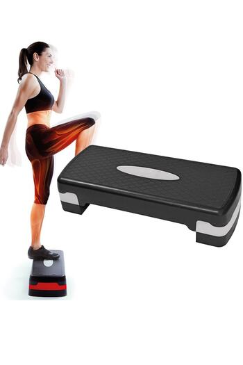 Jet Step Board 2 Stage Stepper Two Stage Stepper Sports Equipment Conditioning Fitness Cardio