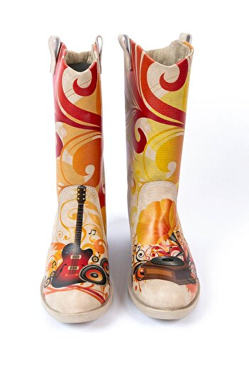 Streetfly Colorful Women's Boots MDDL-1565