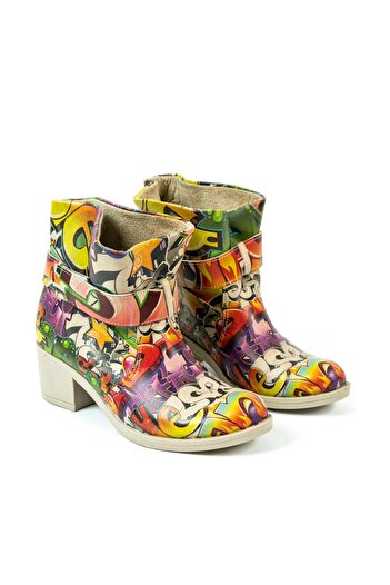 Streetfly Colorful Women's Boots MDBZ-014