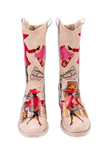 Streetfly Colorful Women's Boots MDDL-1568