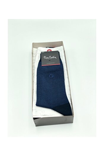 Pierre Cardin Men's 6 Pack Socks 742 Fido Navy Blue
