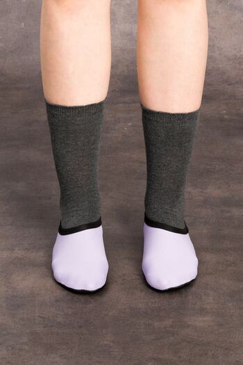 Savana Unisex Children's Purple Home Booties