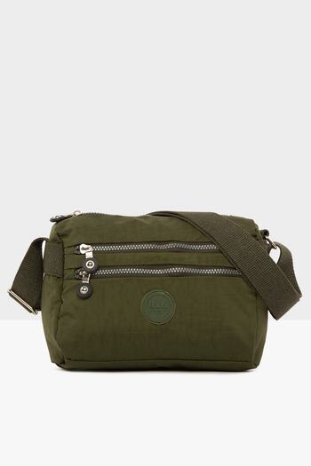 Bagmori Khaki Women's Multi-Pocket Parachute Mini Bag M000004036
