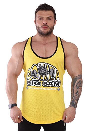 Big Sam Mesh Fitness Training Tank 2303