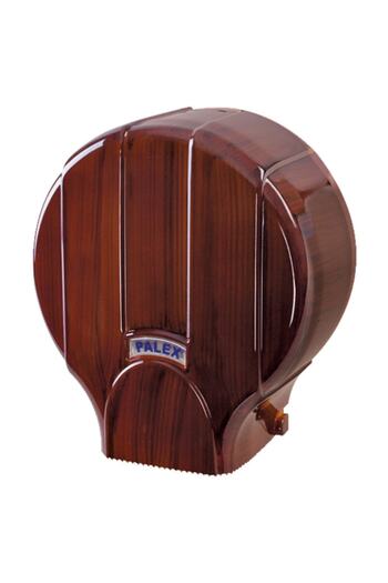 Palex 3448-a Standard Jumbo Toilet Paper Dispenser Wooden Look