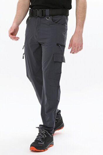 GHASSY CO. Erkek Tactical Hızlı Kuruma Kargo Cepli Pantolon Hafif Yürüyüş 7 Cepli Outdoor Pantolon